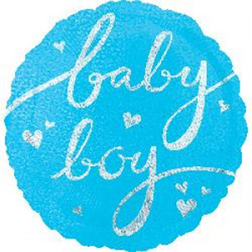 anagram-baby-boy-script-foil-balloon-32in-anag-24567