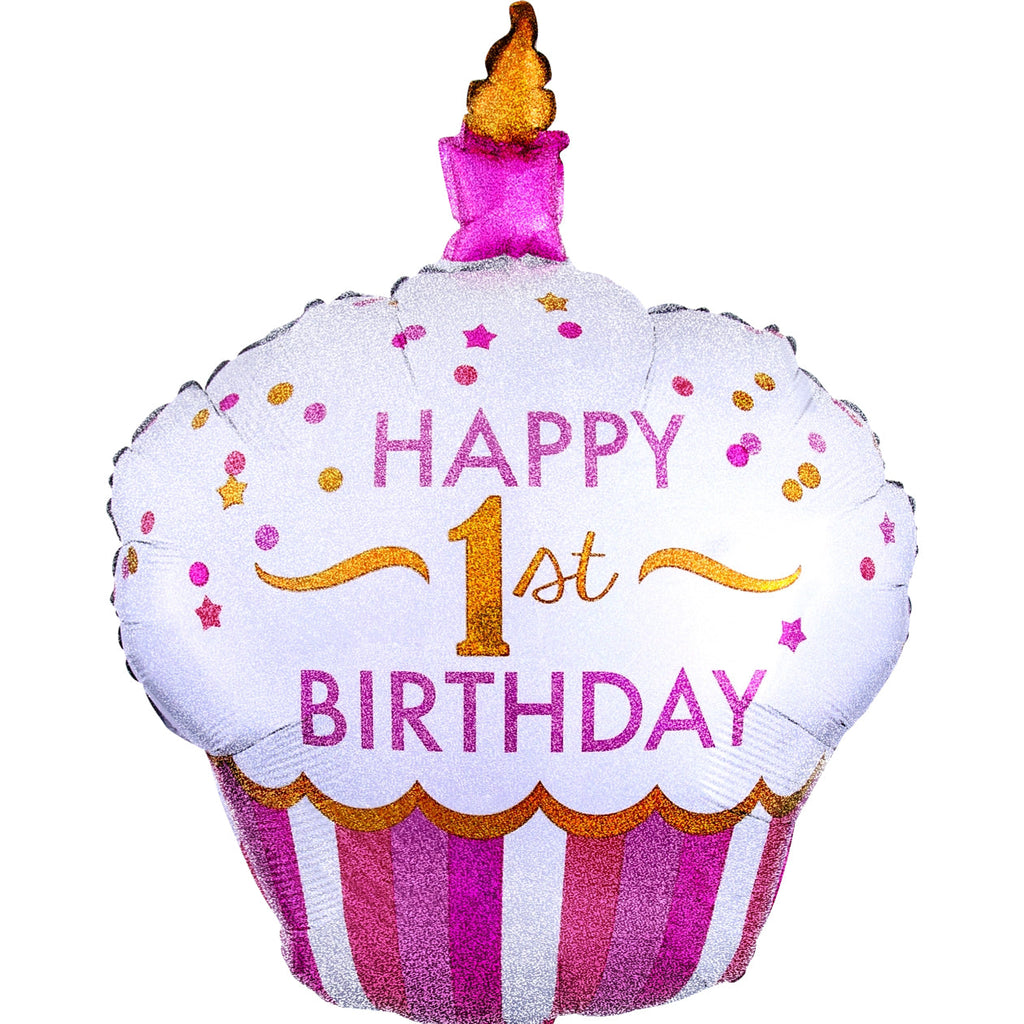 anagram-holo-1st-birthday-cupcake-girl-foil-balloon-36in-anag-34522-