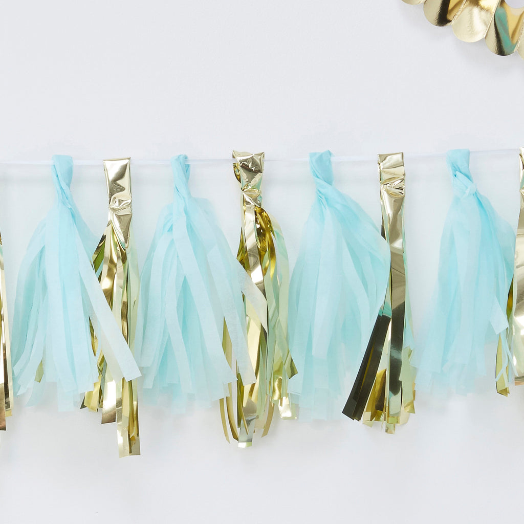 ginger-ray-blue-and-gold-tassel-garland-ginr-ob-118