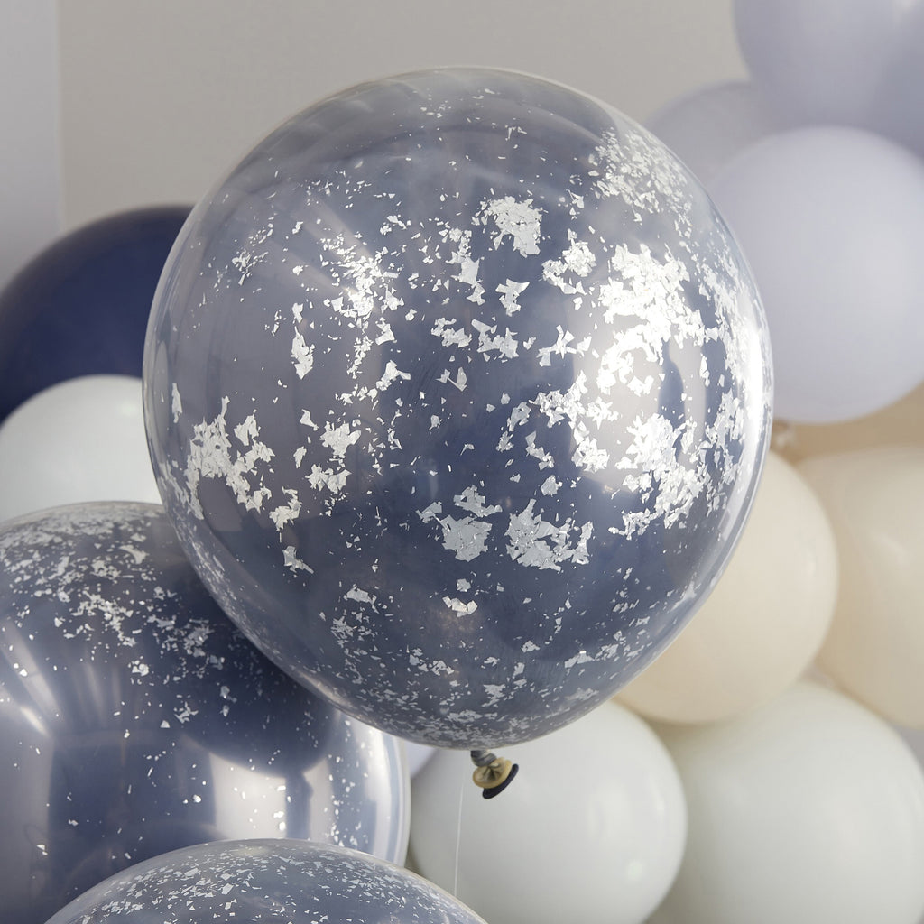 ginger-ray-double-layered-navy-_-silver-confetti-latex-balloon-18in-pack-of-3-ginr-mix-512