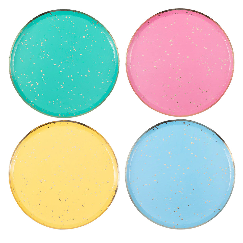 ginger-ray-gold-flecked-brights-rainbow-party-plates-pack-of-8-ginr-mix-429