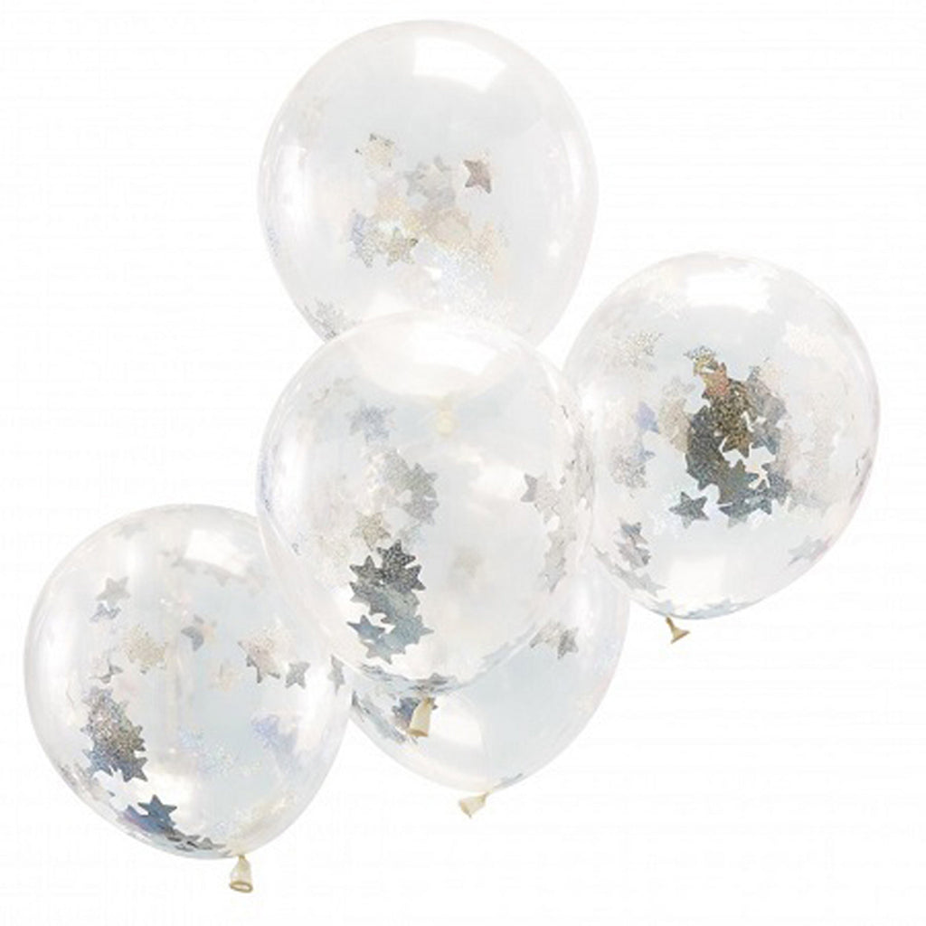 ginger-ray-holographic-star-confetti-latex-balloon-12in-pack-of-5-ginr-jv-107