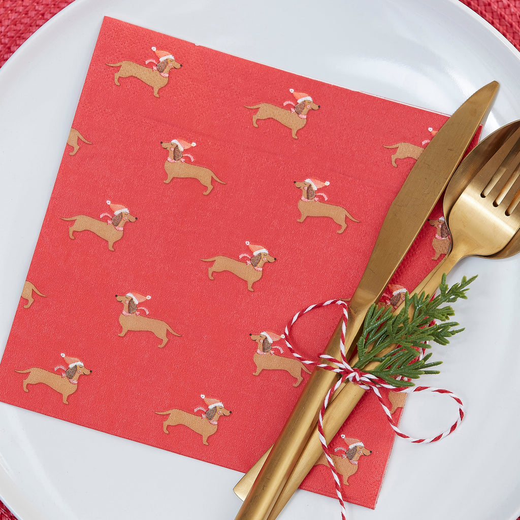 ginger-ray-merry-everything-napkin-red-festive-sausage-dog-ginr-mry-149- (3)