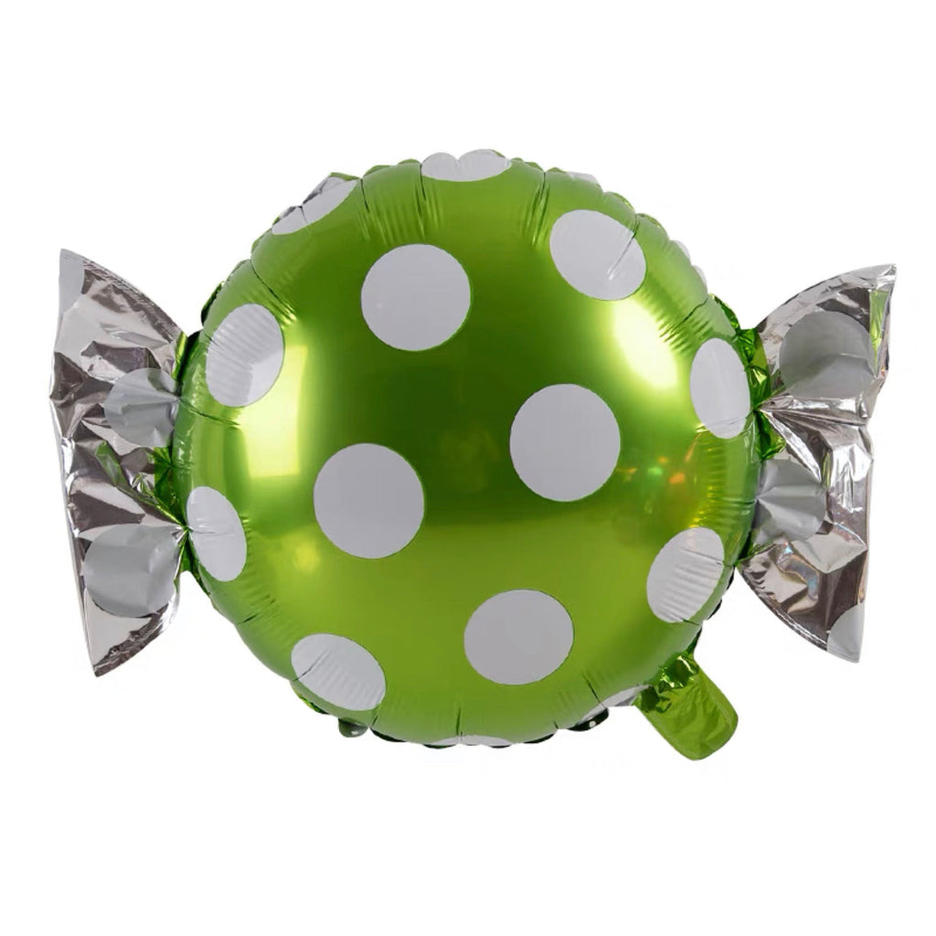 usuk-green-dot-candy-shape-foil-balloon-18in-usuk-fb-00124