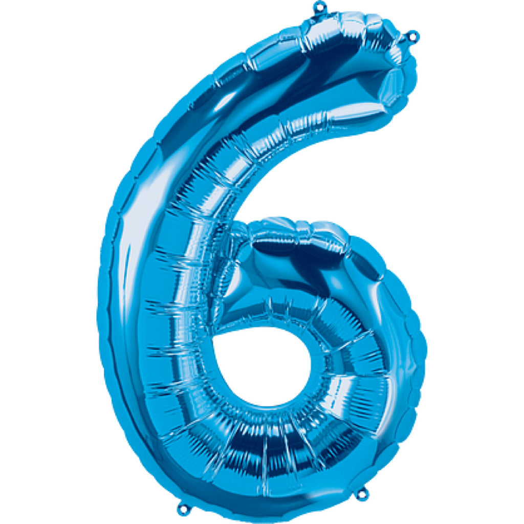 usuk-number-6-blue-foil-balloon-40in-usuk-fb-no-00026