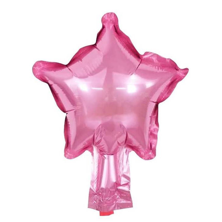 usuk-pink-star-plain-foil-air-filled-balloon-5in-12cm-